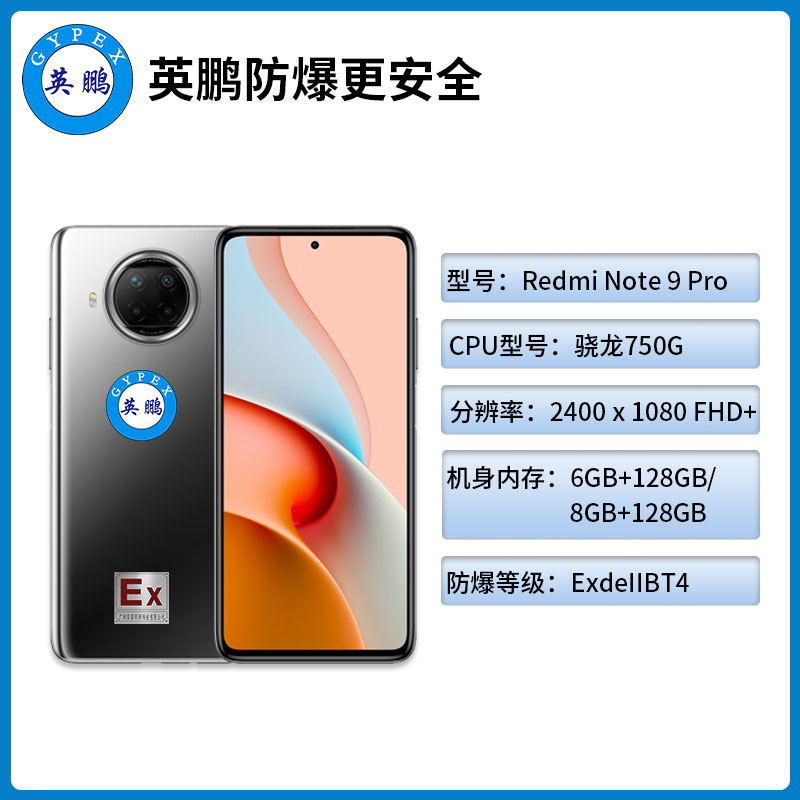 防爆手机EXSJ-Redmi Note 9 Pro